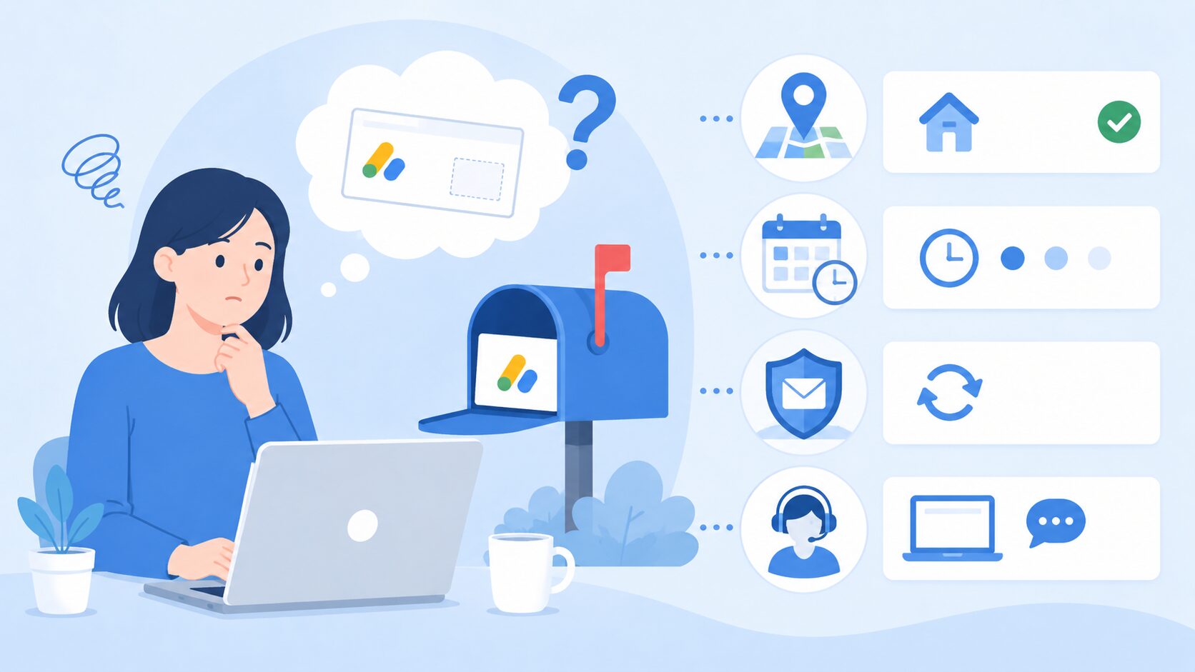 AdSense PINコードが届かない場合の対処法【いつ届く？再送方法も解説】